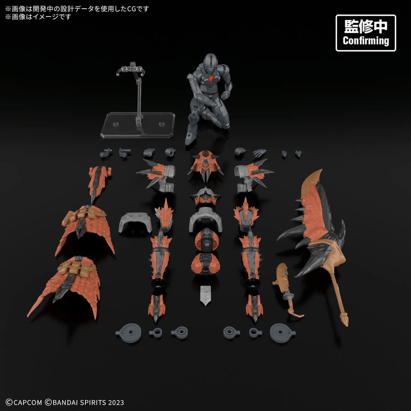 [Pre-order, ETA 2027 Q2/Q3] 30MF MONSTER HUNTER WILDS RATHALOS EQUIPMENT-RATHALOS SERIES-