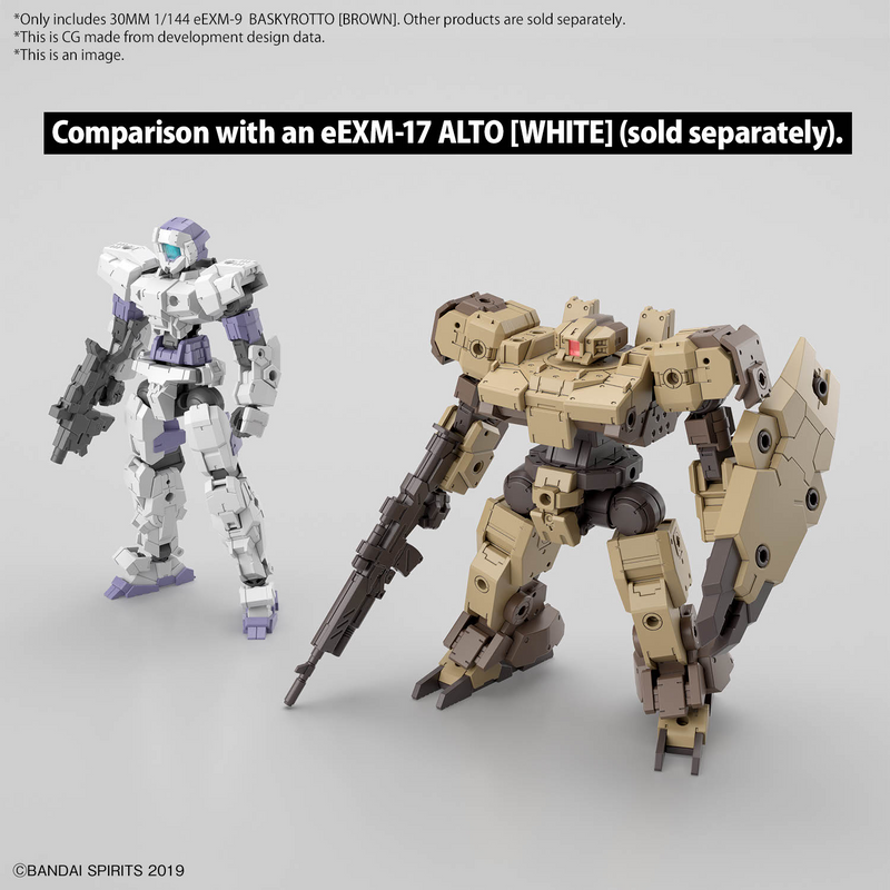 30MM 1/144 eEXM-9 BASKYROTTO [BROWN]
