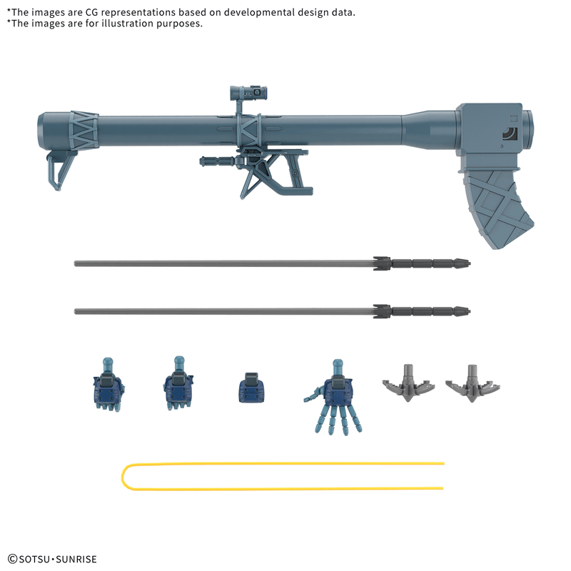 [Pre-order, ETA 2026 Q1 / 2026 Q2] High Grade (HG) Mobile Suit Gundam GQuuuuuuX 1/144 MS-09 Challia's Rick Dom (GQ)
