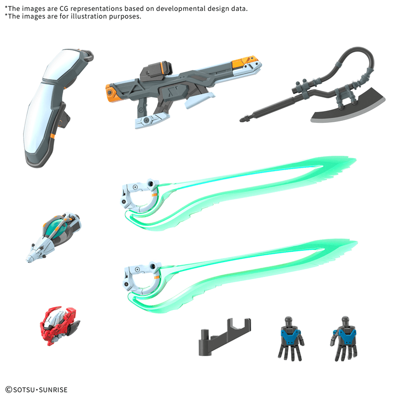 [Pre-order, ETA 2026 Q1 / 2026 Q2] High Grade (HG) Mobile Suit Gundam GQuuuuuuX 1/144 gMS-Ω GQuuuuuuX (Endymion Unit Awakened)