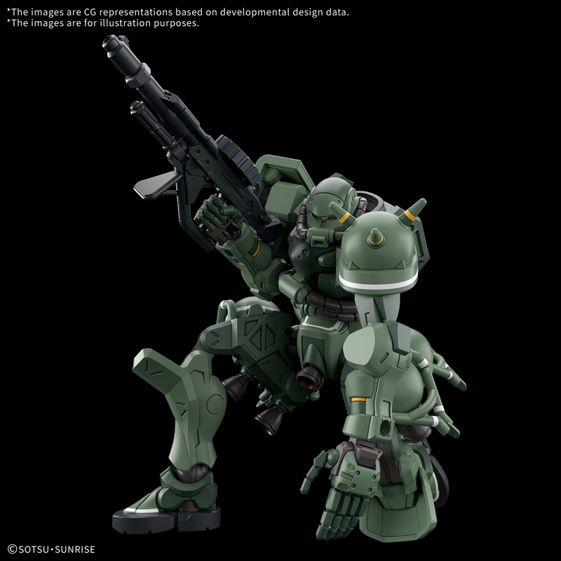 [Pre-order, ETA 2025 Q4 / 2026 Q1] High Grade (HG) Mobile Suit Gundam GQuuuuuuX 1/144 Zaku (GQ)