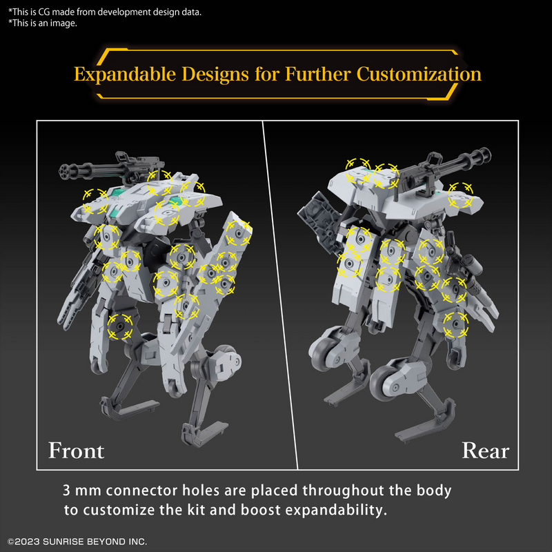 High Grade (HG) Kyoukai Senki 1/72 Bunyip Ginga