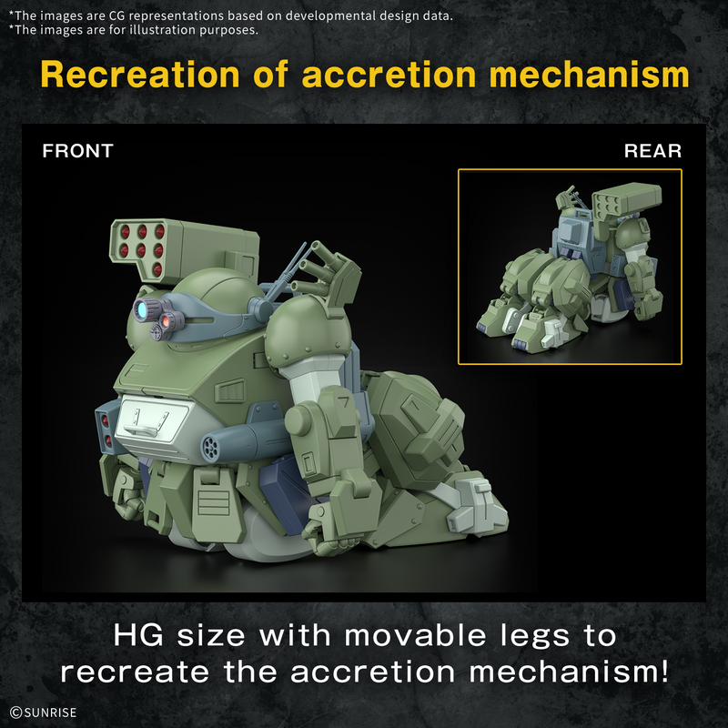 High Grade (HG) VOTOMS Scopedog Turbo-Custom