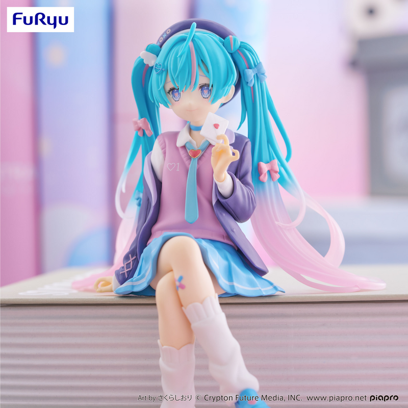 FuRyu Noodle Stopper Figure - Hatsune Miku - Love Blazer Navy Color ver.