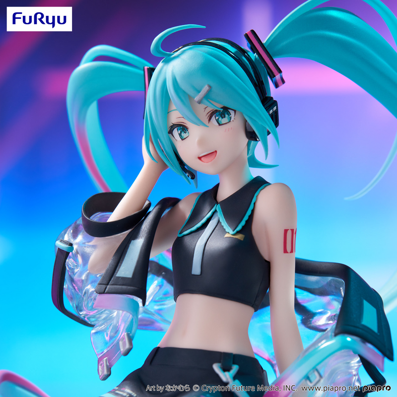 FuRyu Noodle Stopper Figure - Hatsune Miku - Neon Cyber Ver.