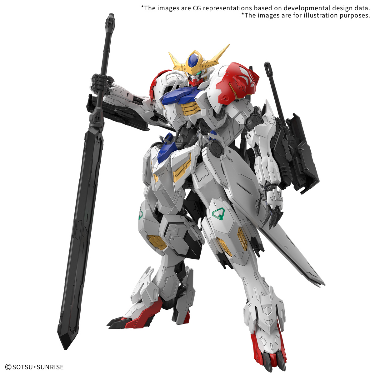 Bandai Master Grade (MG) 1/100 Gundam Barbatos Lupus - Argama