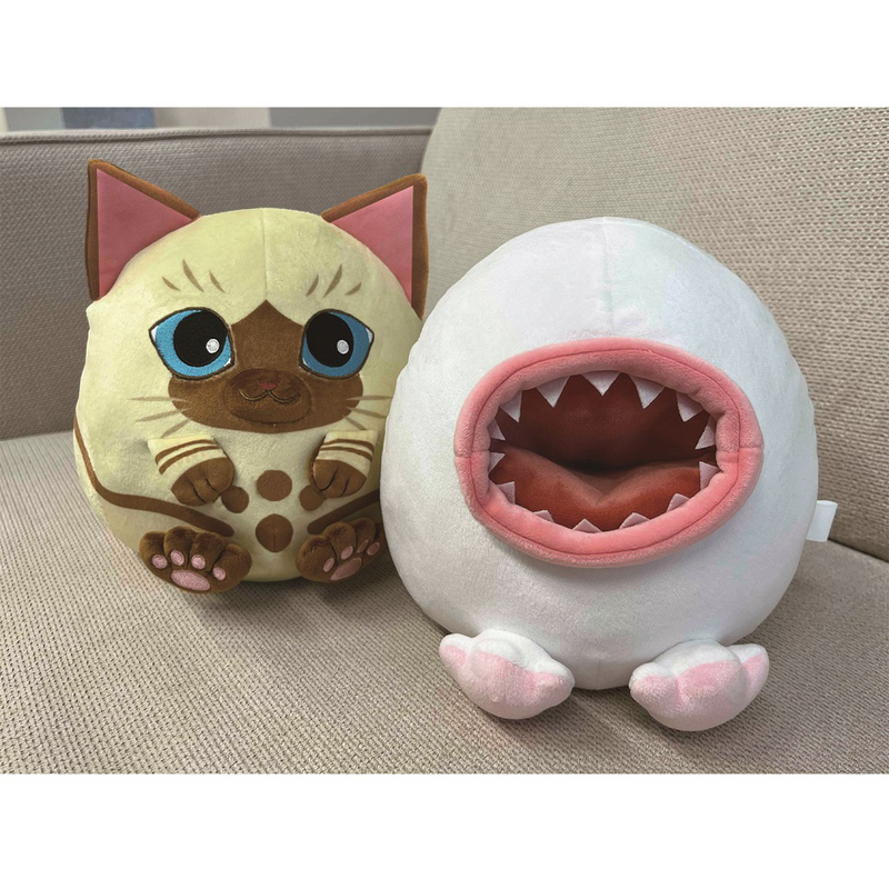 Capcom - Monster Hunter Fluffy Eggshaped Plush - Khezu