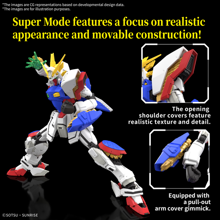 [Pre-order, ETA 2025 Q2] RG GF13-017NJ Shining Gundam (Bandai Real Grade 1/144)