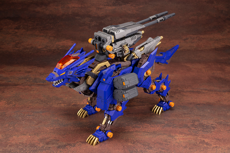 Highend Master Model (HMM) 1/72 Zoids RZ-053 Heavy Arms Konig Wolf
