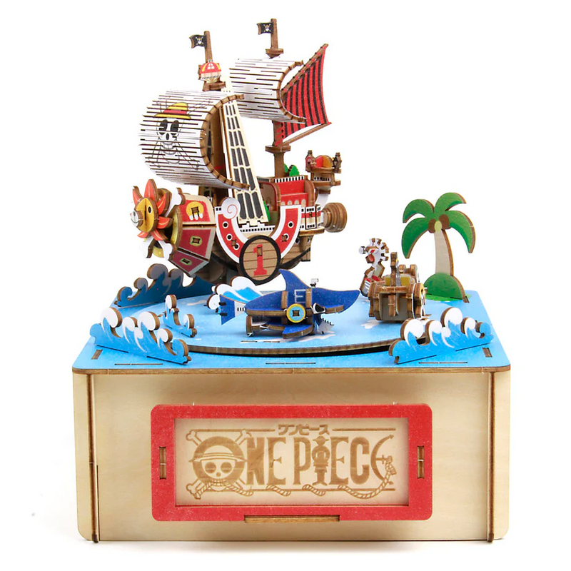 Azone Ki-gu-mi Wooden Art - One Piece - Straw Hat Crew with Music Box