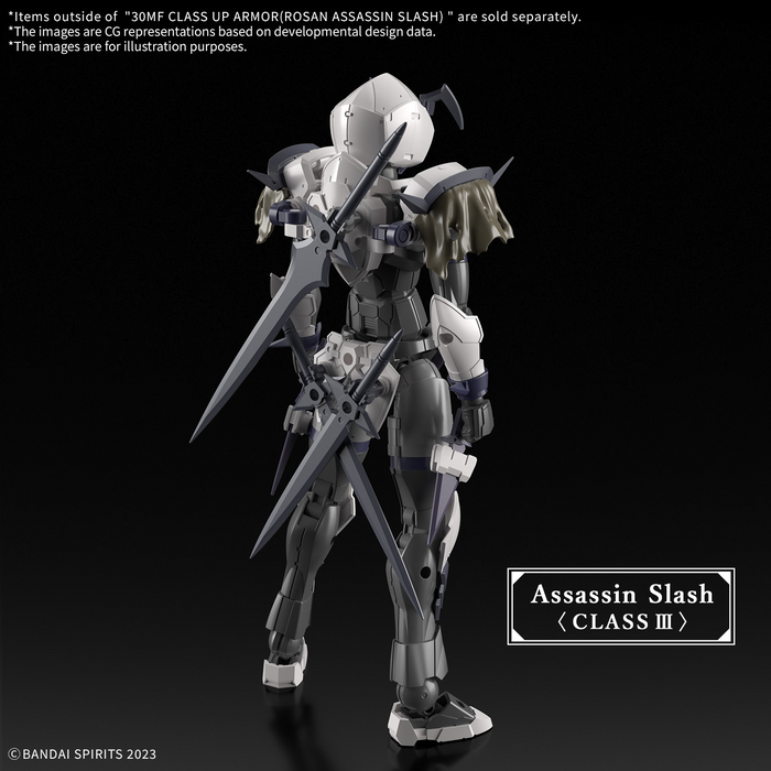 [Pre-order, ETA 2025 Q2/Q3] 30MF Class Up Armor (Rosan Assassin Slash)