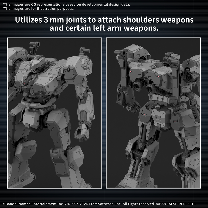 30MM Armored Core VI Fires of Rubicon Balam Industries BD-011 Melander