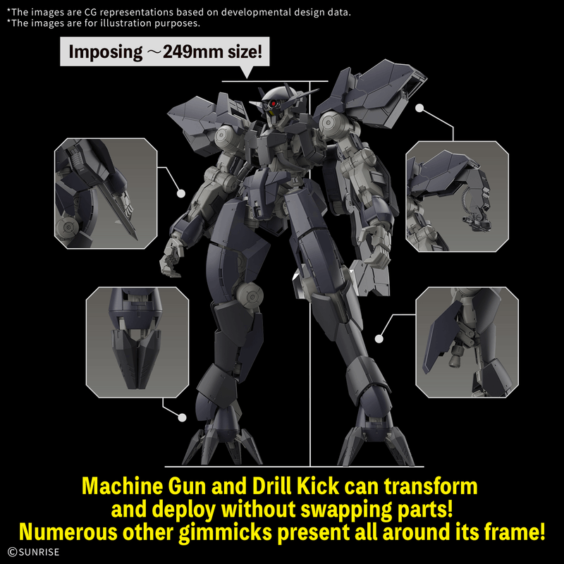 [Pre-order, ETA 2027 Q2/Q3] FULL MECHANICS 1/100 GRAZE EIN