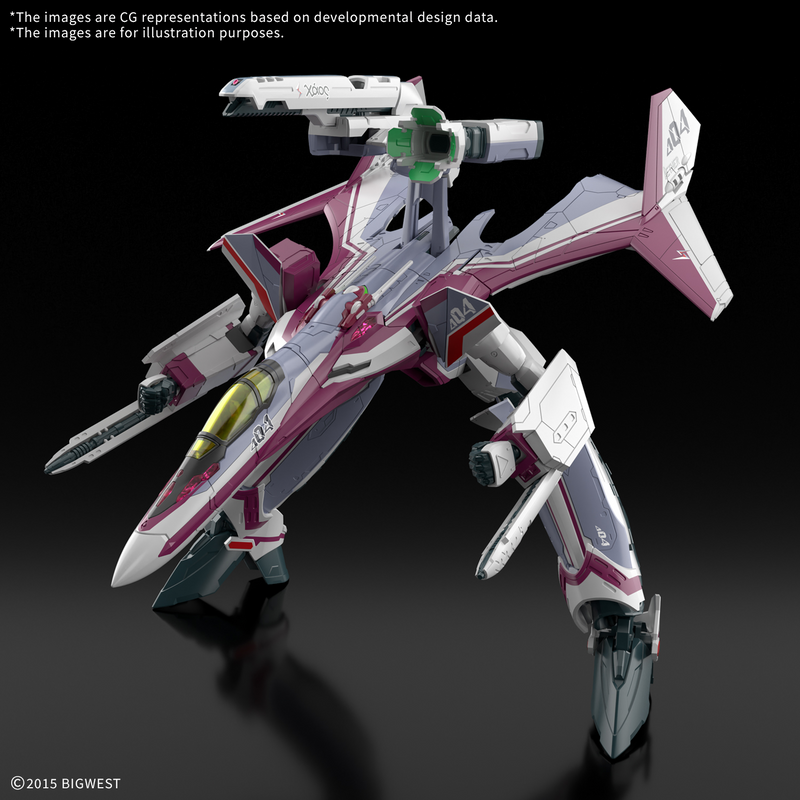 [Pre-order, ETA 2025 Q4] High Grade (HG) Macross Delta 1/100 VF-31C SIEGFRIED (Mirage Farina Jenius Use) Deluxe Set