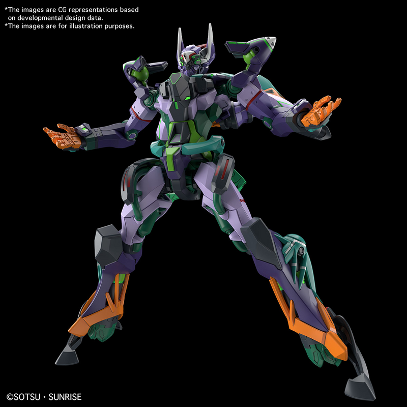 High Grade (HG) Mobile Suit Gundam GQuuuuuuX 1/144 gMS-κ GFreD