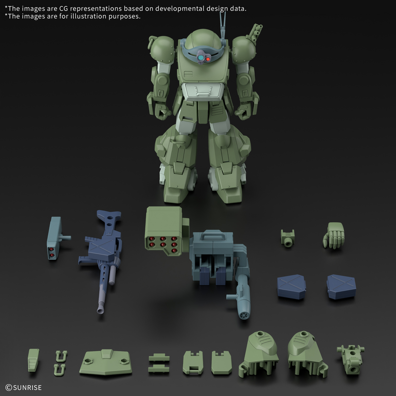 High Grade (HG) VOTOMS Scopedog Turbo-Custom