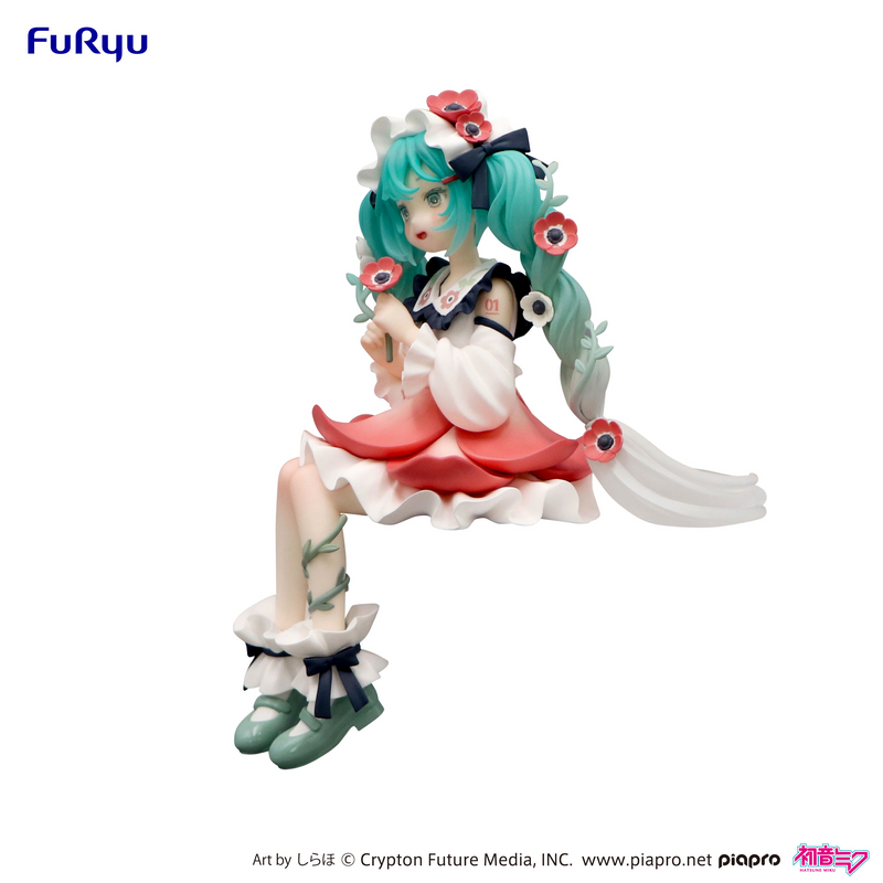 FuRyu Noodle Stopper Figure - Hatsune Miku - Flower Fairy Anemone Ver.