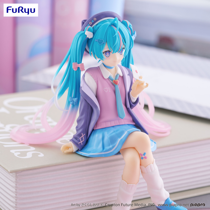 FuRyu Noodle Stopper Figure - Hatsune Miku - Love Blazer Navy Color ver.