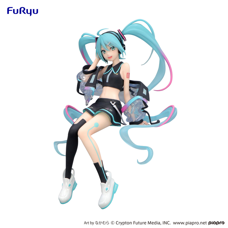 FuRyu Noodle Stopper Figure - Hatsune Miku - Neon Cyber Ver.