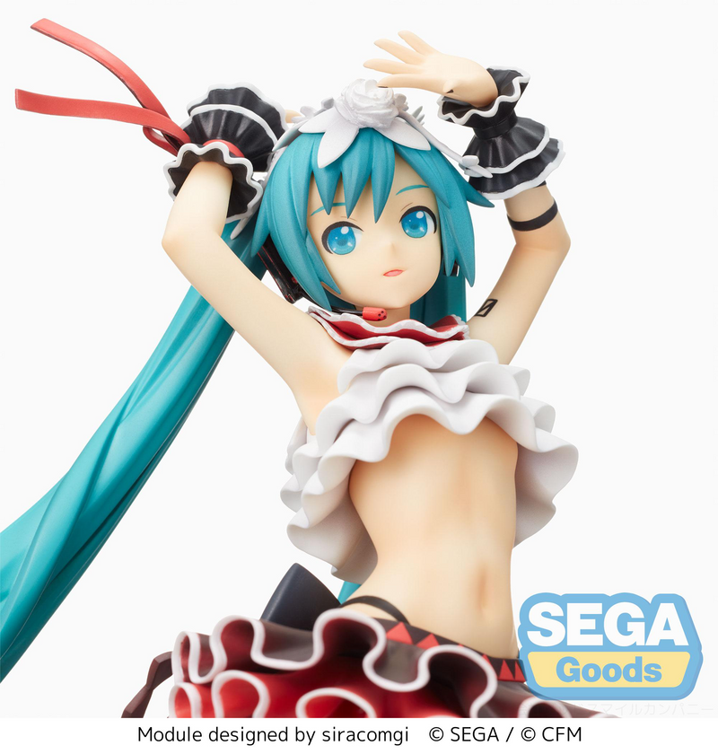 Sega Super Premium Figure - Hatsune Miku Project DIVA MEGA39's - Hatsune Miku Breathe with You Ver.
