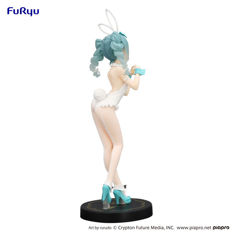 FuRyu BiCute Bunnies Figure - Hatsune Miku - rurudo White Color ver.