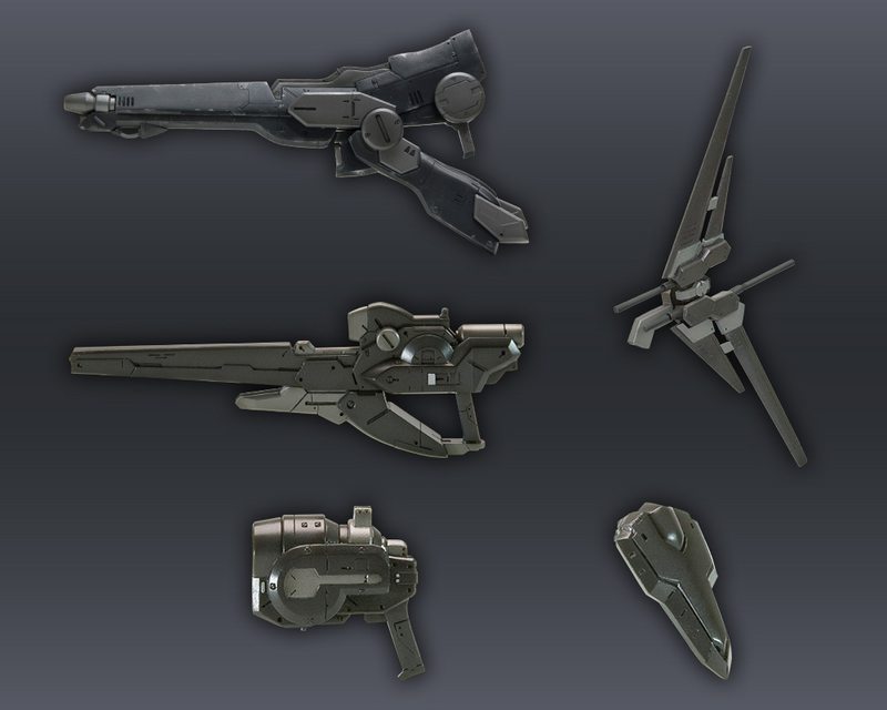 Armored Core Variable Infinity 1/72 Interior Union Y01-TELLUS Full Package Ver