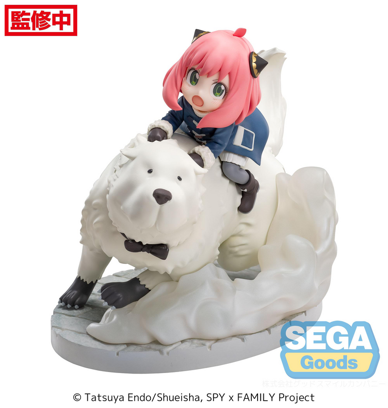Sega Luminasta Figure - Spy x Family - Anya Forger & Bond Forger: Mission Extend