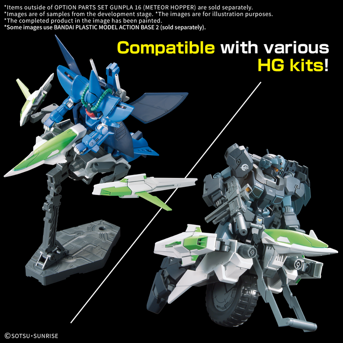 [Pre-order, ETA 2025 Q2] 1/144 Option Parts Set Gunpla 16 (Meteor Hopper)