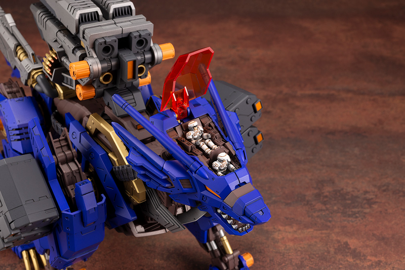 Highend Master Model (HMM) 1/72 Zoids RZ-053 Heavy Arms Konig Wolf