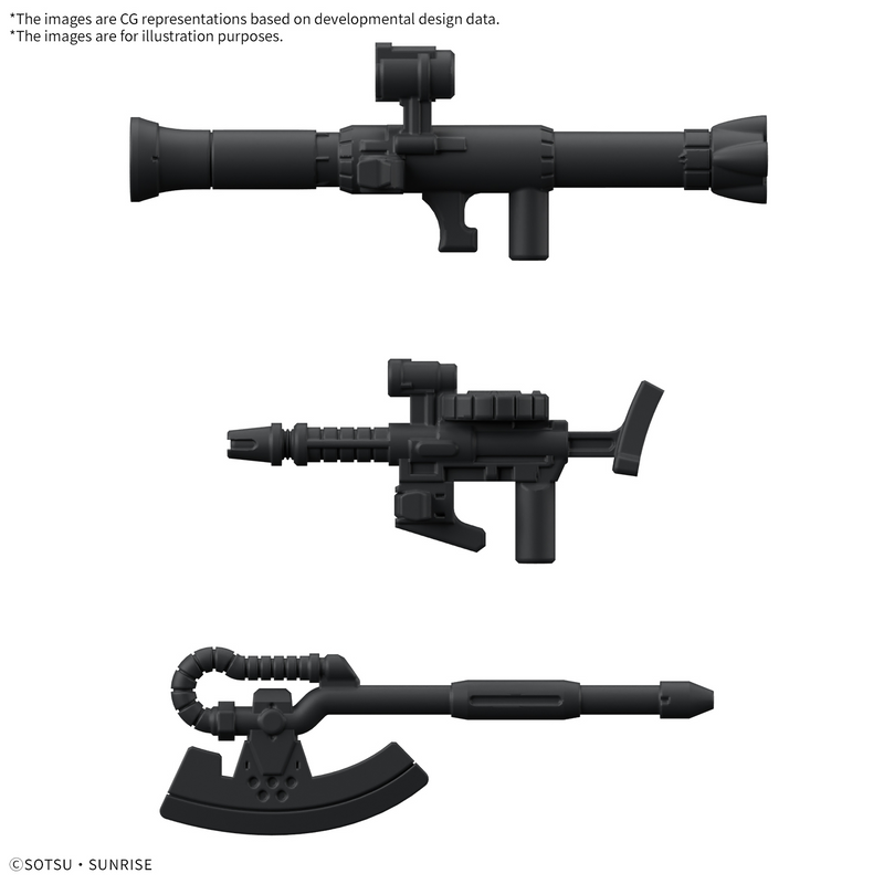 SD Gundam Charzaku-kun DX Set (With Runner Ver. Recreated Parts)