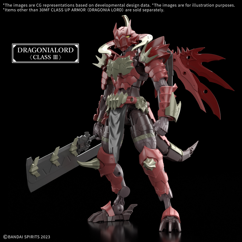 [Pre-order, ETA 2026 Q1] 30MF Class Up Armor (Dragonia Lord)