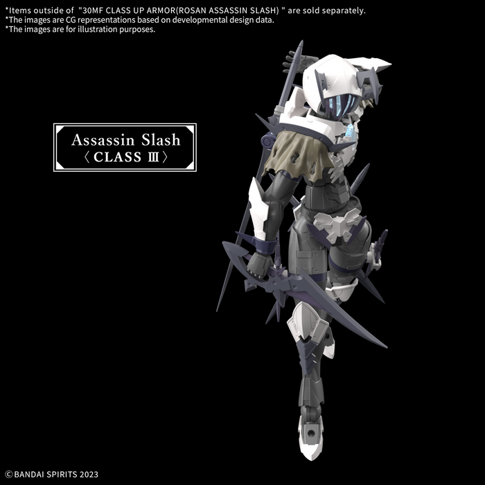 [Pre-order, ETA 2025 Q2/Q3] 30MF Class Up Armor (Rosan Assassin Slash)