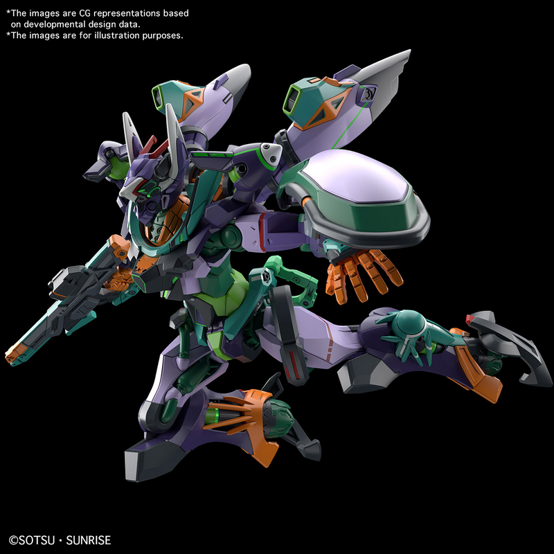 High Grade (HG) Mobile Suit Gundam GQuuuuuuX 1/144 gMS-κ GFreD
