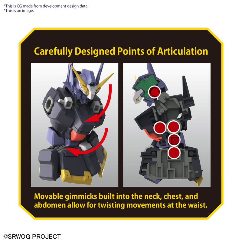 High Grade (HG) Super Robot Wars OG Non-Scale HUCKEBEIN Mk-III