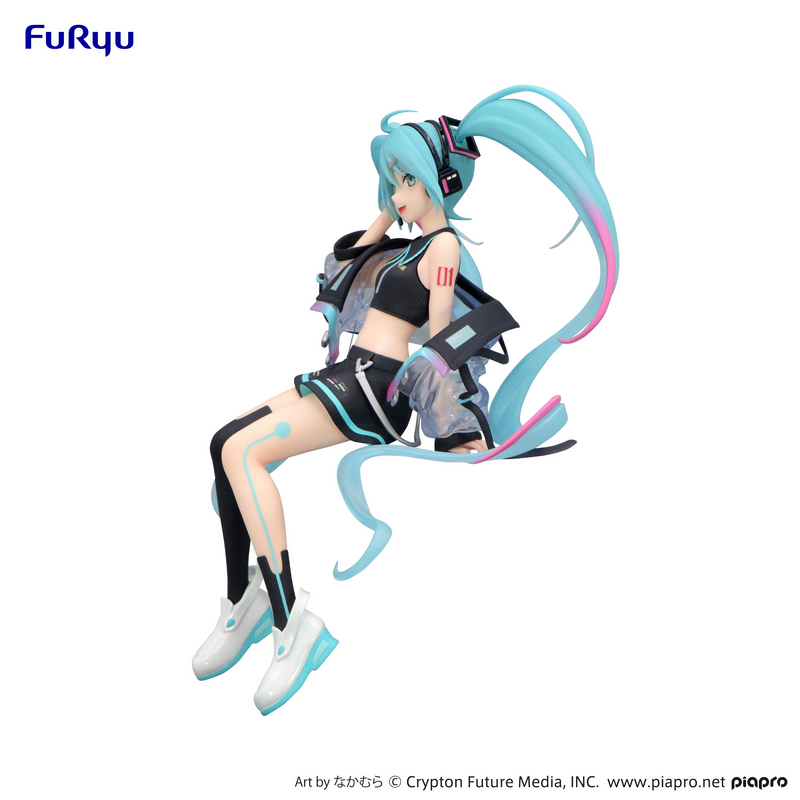 FuRyu Noodle Stopper Figure - Hatsune Miku - Neon Cyber Ver.