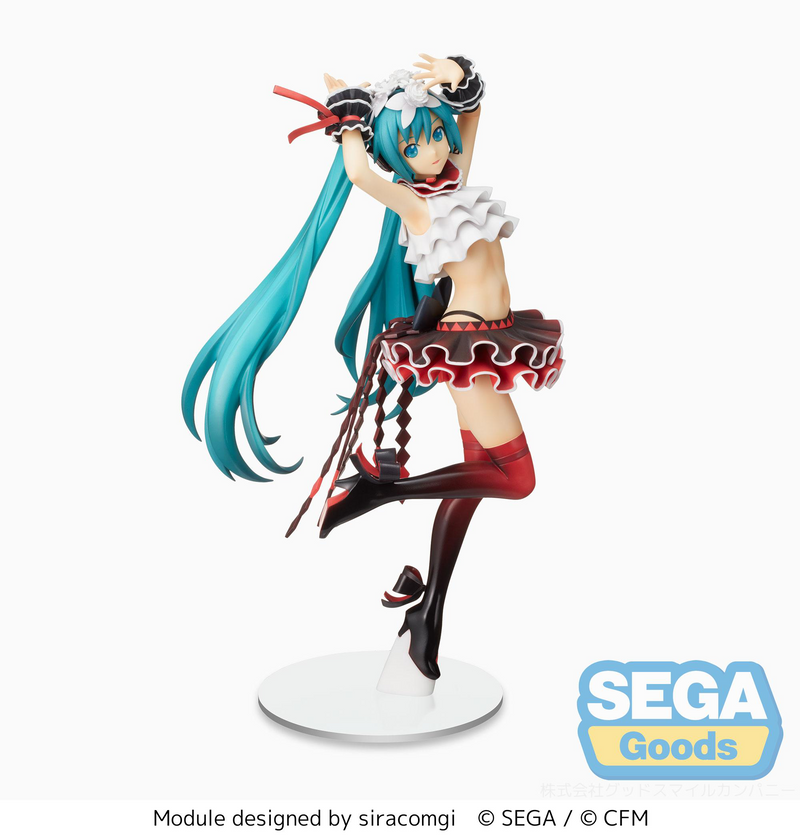 Sega Super Premium Figure - Hatsune Miku Project DIVA MEGA39's - Hatsune Miku Breathe with You Ver.