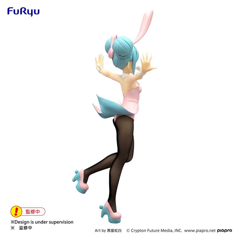 FuRyu BiCute Bunnies Figure - Hatsune Miku - Wink Pearl Pink Color ver.