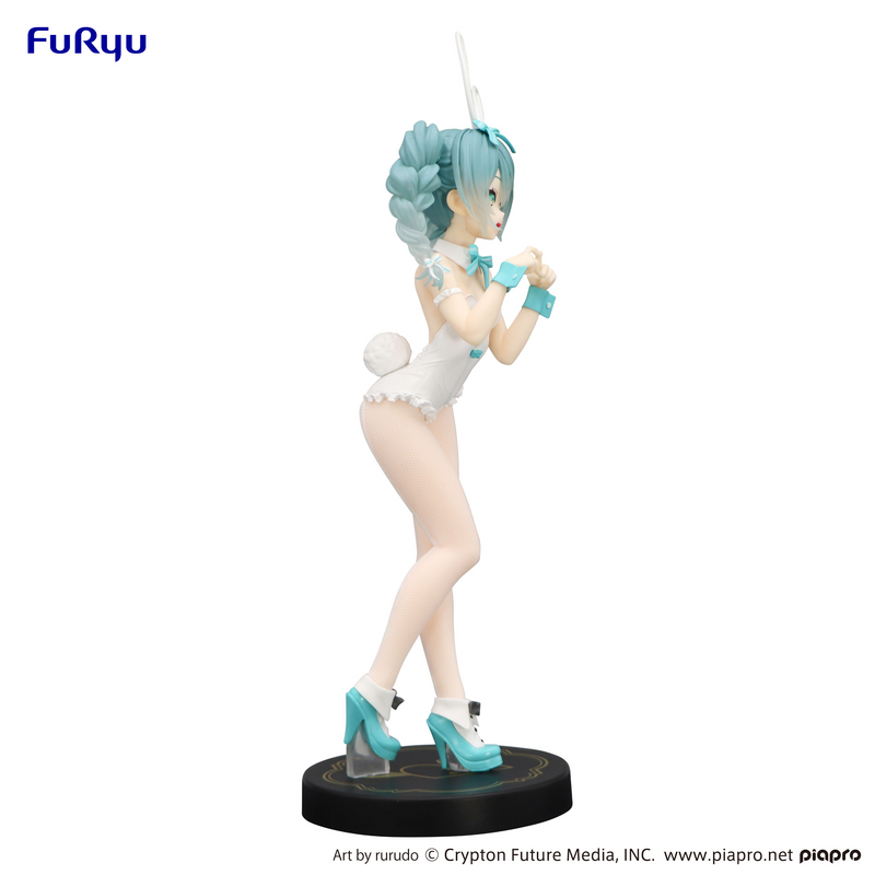 FuRyu BiCute Bunnies Figure - Hatsune Miku - rurudo White Color ver.