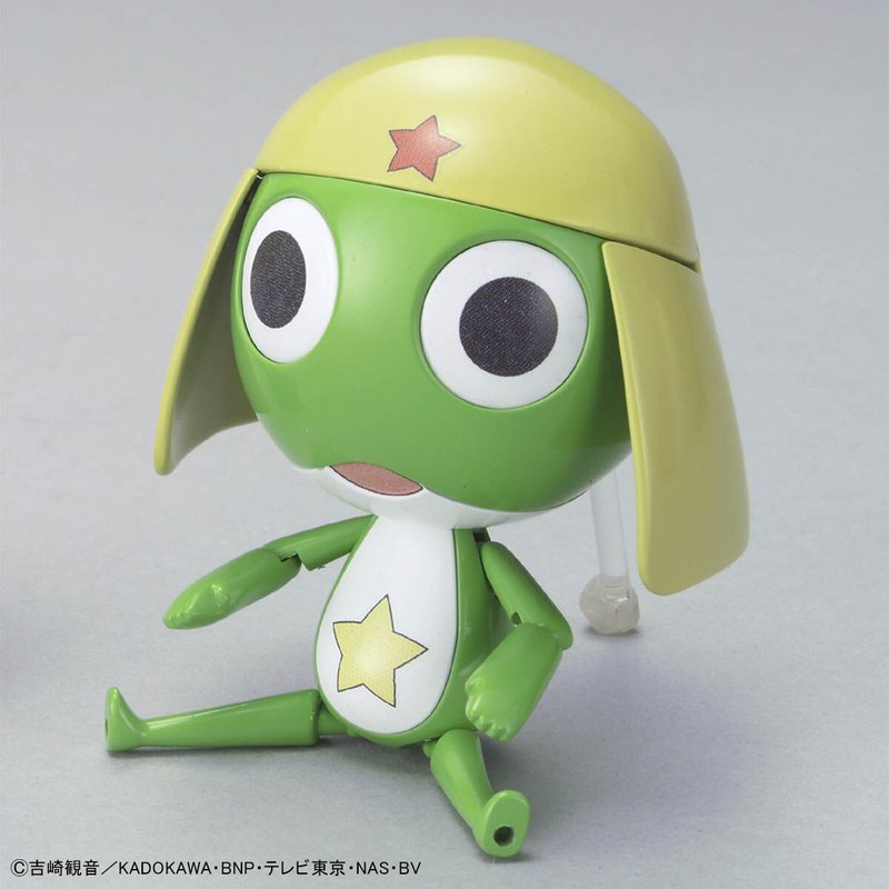 Keroro Gunso Plamo Collection 01 Sergeant Keroro (Keroro Gunso)