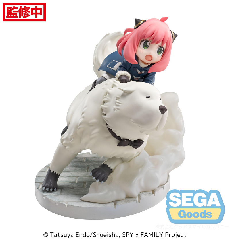 Sega Luminasta Figure - Spy x Family - Anya Forger & Bond Forger: Mission Extend