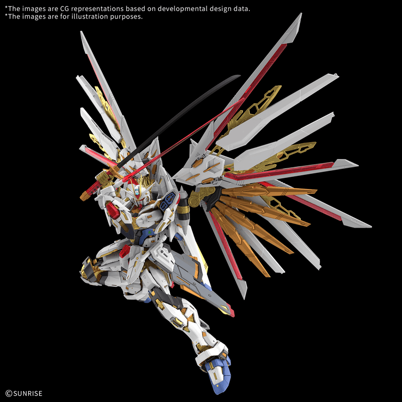 [Pre-order, ETA 2027 Q2/Q3] MGEX 1/100 MIGHTY STRIKE FREEDOM GUNDAM