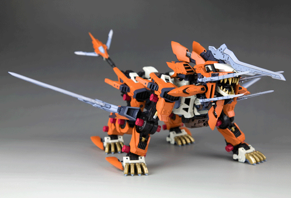 Kotobukiya Highend Master Model (HMM) 026 1/72 Zoids RZ-041 LIGER ZERO ...