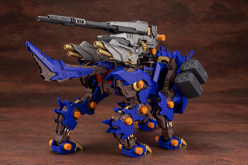 Highend Master Model (HMM) 1/72 Zoids RZ-053 Heavy Arms Konig Wolf
