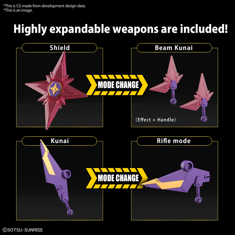 SD Gundam SDCS F-Kunoichi Kai