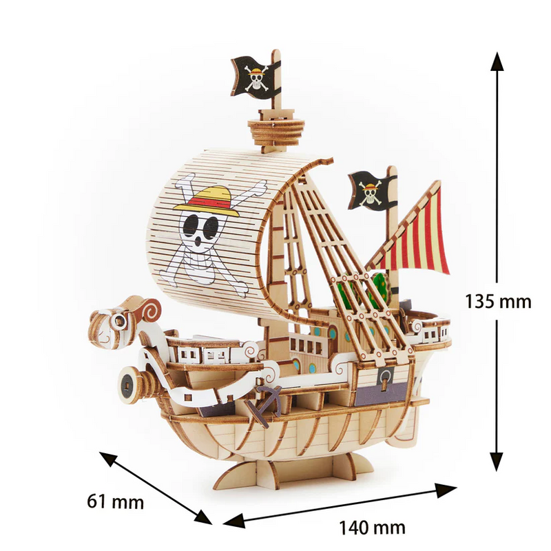 Azone Ki-gu-mi Wooden Art - One Piece - Going Merry