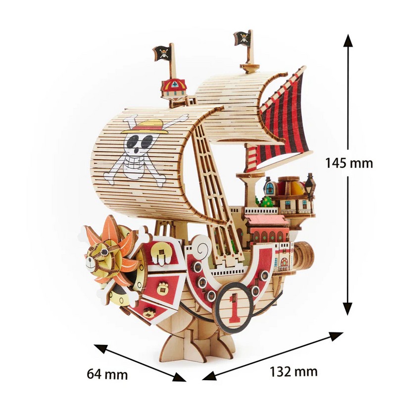 Azone Ki-gu-mi Wooden Art - One Piece - Thousand Sunny