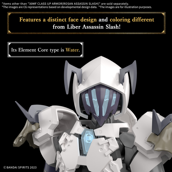 [Pre-order, ETA 2025 Q2/Q3] 30MF Class Up Armor (Rosan Assassin Slash)