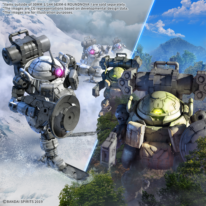 30MM 1/144 bEXM-6 Roundnova I