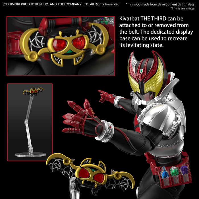 [Pre-Order, ETA 2024 Q2/Q3] Figure-rise Standard Kamen Rider MASKED RIDER KIVA KIVA FORM