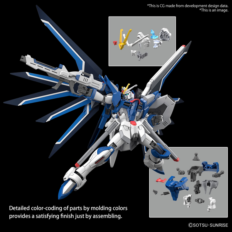 High Grade (HG) 1/44 HGCE Gundam Seed Freedom Rising Freedom Gundam